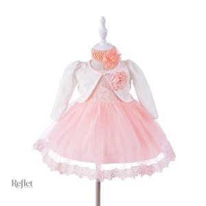 Robe princesse bébé fille à manches longues