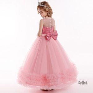 Robe élégante inspirée de Barbie pour les jeunes princesses