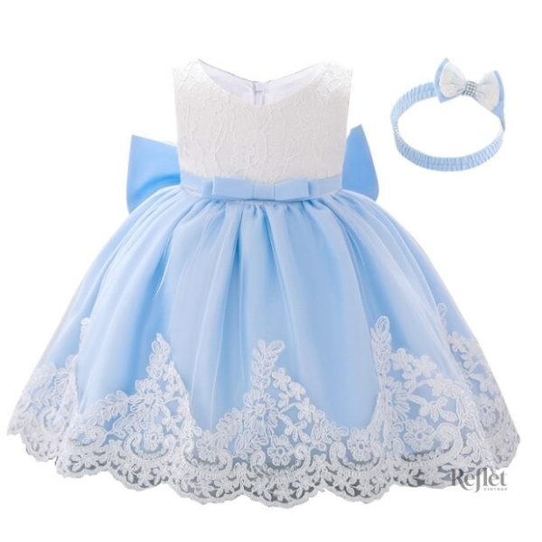 Style princesse pour robe de bébé douce et charmante