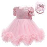 Robe de princesse bébé pour occasions spéciales