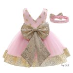 Robe pour petite fille de 12 mois, thème princesse