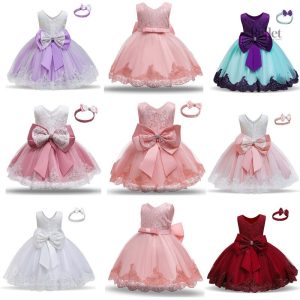 Robe de princesse pour bébé de 2 ans