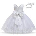 Robe à volants pour bébé fille