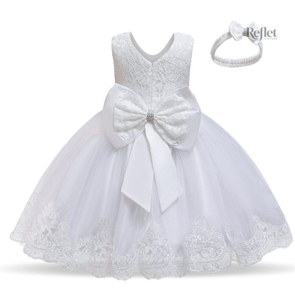 Robe à volants pour bébé fille