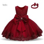 Robe de princesse rose pour 2 ans