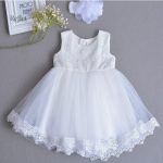 Robe à manches courtes bébé