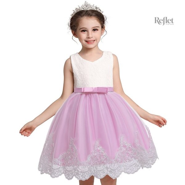 Robe fille style princesse pour moments mémorables