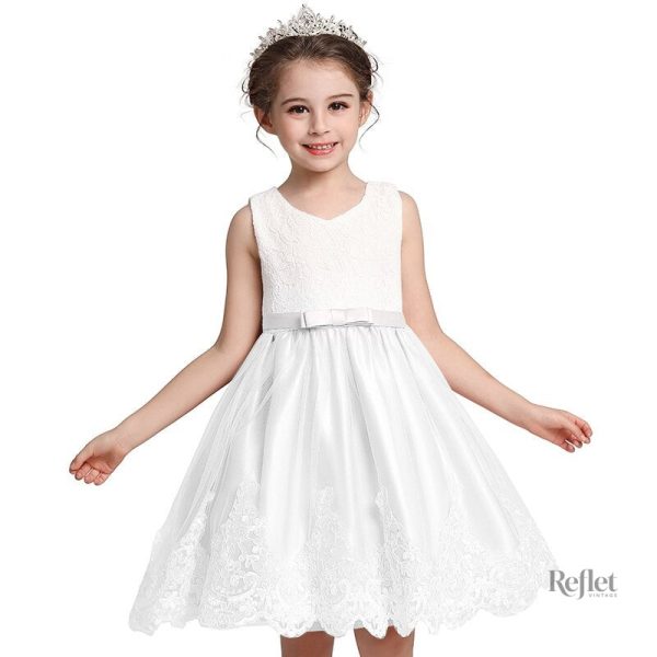 Robe de princesse pour petite fille en tissu doux