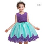 Robe de princesse pour enfants avec motifs charmants