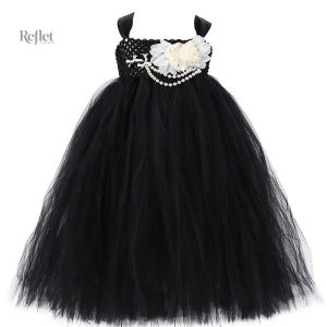 Vêtements de cérémonie pour bébé fille, robe douce