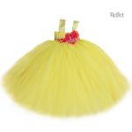 Robe de fête pour fillette, design raffiné