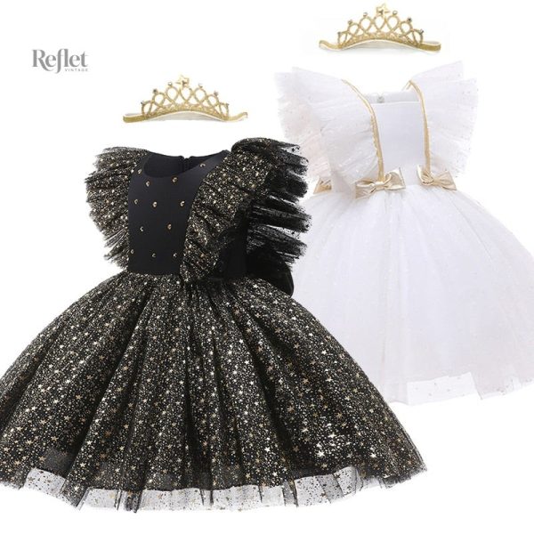 robe-de-princesse-bebe-noel-1 Robe de princesse pour bébé Noël