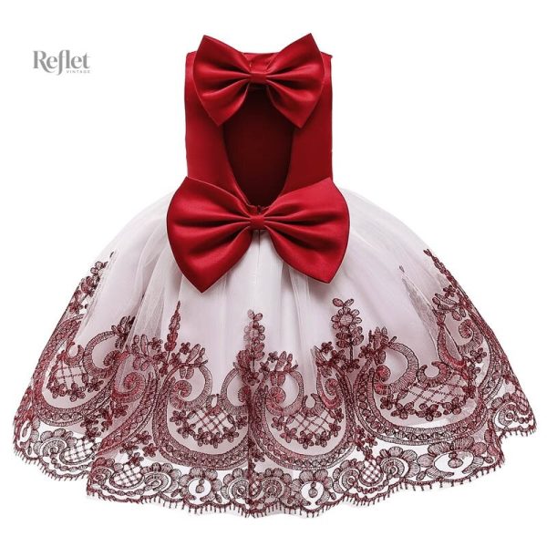 Robe de Noël en tissu doux pour enfant