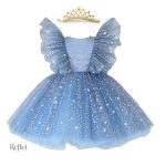 Vêtements de fête pour bébé avec style rétro