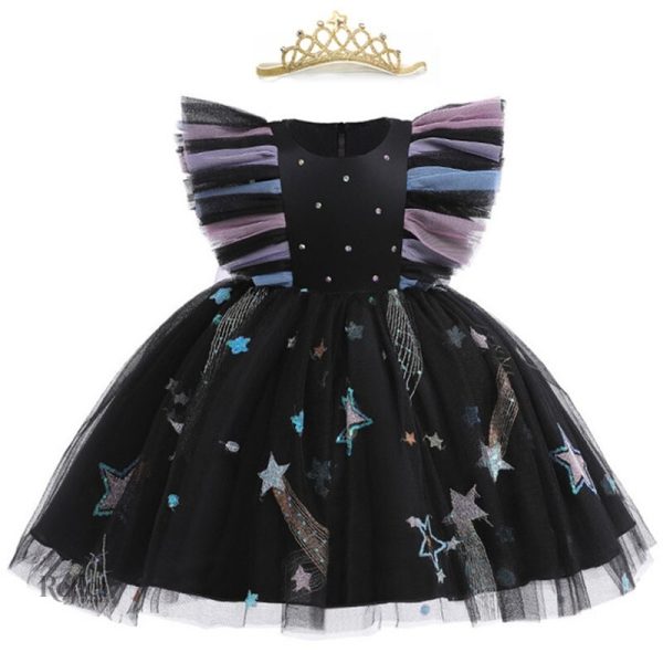 Robe de Noël pour petite fille coquette