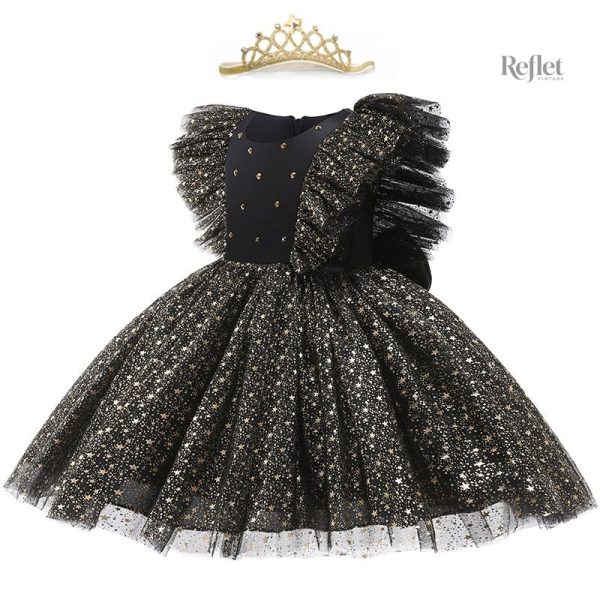 Robe de Noël pour enfant avec charme vintage