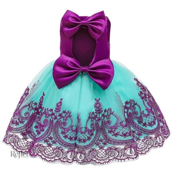 Robe de fête rétro pour les tout-petits