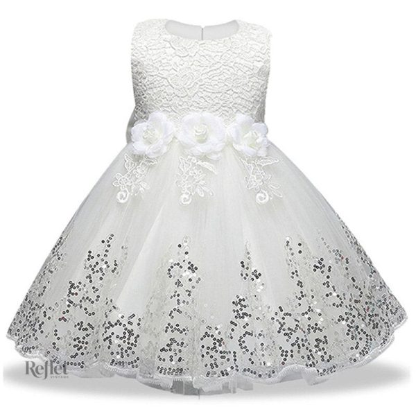 Robe de princesse pour bébé Noël - vue 2
