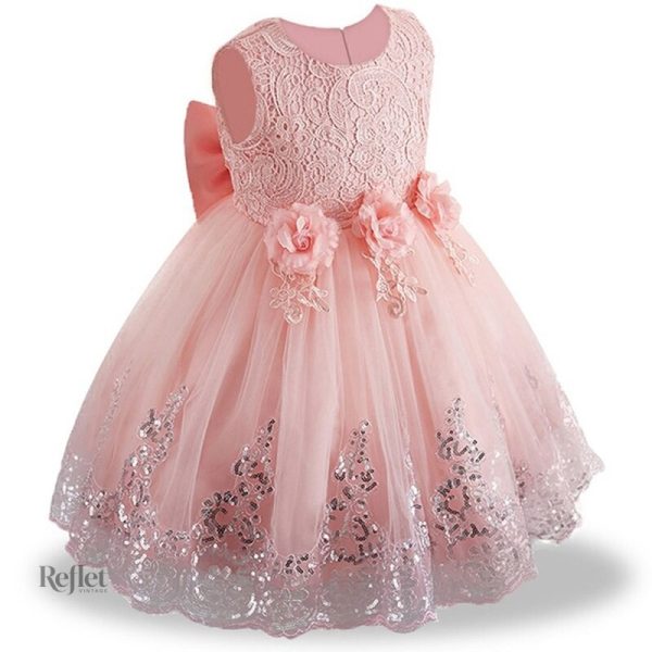 Robe de princesse pour bébé Noël - vue 3