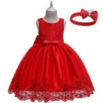 Robe Princesse Bébé Rétro Pas Cher