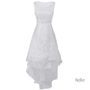 Robe de princesse Belle pour femme en tissu fluide