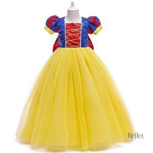 Robe princesse Blanche Neige pour enfants