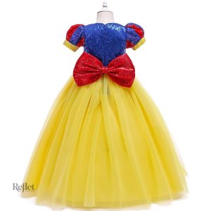 Tenue de fête Blanche Neige pour filles