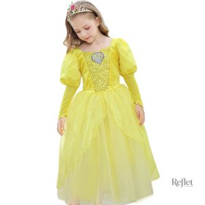 Vêtement de fête bleu pour petite fille