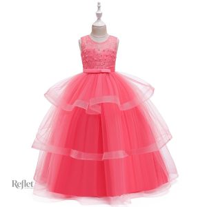Robe de fête bleue pour jeune fille