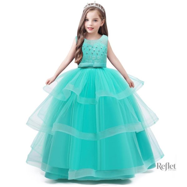 Robe de soirée princesse pour enfant