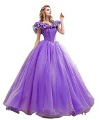 Robe de princesse lilas élégante pour enfants