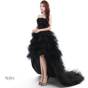 Robe princesse courte pour soirée élégante