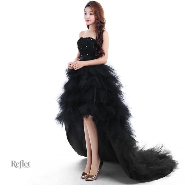 robe-de-princesse-courte-pour-soiree-1 Robe princesse courte pour soirée élégante