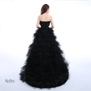 Robe courte idéale pour occasions spéciales, style romantique