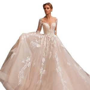 Robe de mariée princesse élégante et raffinée