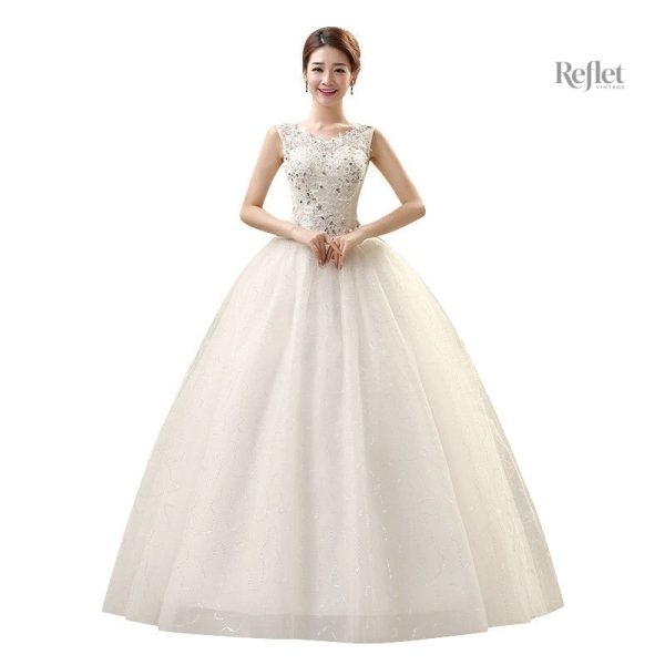 robe-de-princesse-en-marie-1 Robe de princesse mariée élégante et féerique