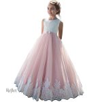 Robe de princesse pour enfant, élégante et festive