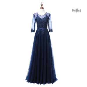 Robe longue princesse femme élégante et romantique