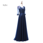 Robe de bal féminine, silhouette longue et aérienne