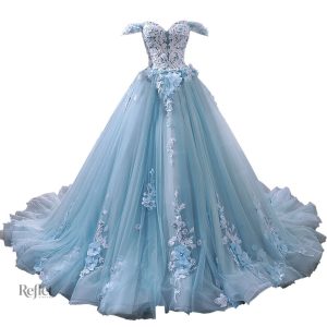 Robe de princesse femme pour mariage élégante et raffinée