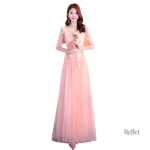 Robe princesse, couleur douce, parfaite pour un look féérique