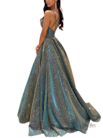 Robe de princesse élégante pour femme, idéale pour soirées