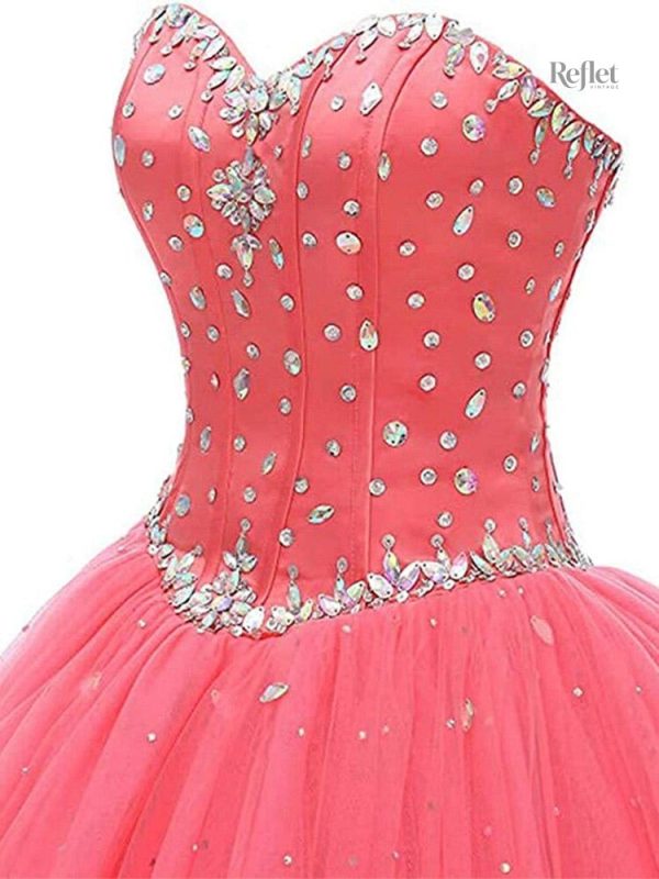Robe de bal princesse couleur violet