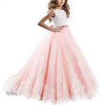 Robe rose élégante pour petite fille
