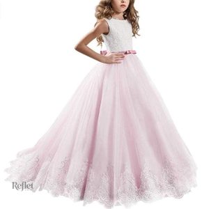 Robe avec tulle pour enfants de 4 ans