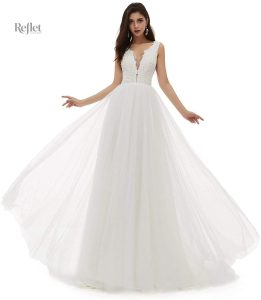 Robe de princesse mariée italienne élégante