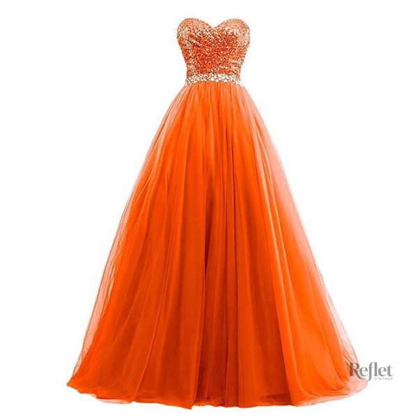 robe-de-princesse-orange-1 Robe de princesse orange
