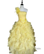 Robe princesse avec design romantique et féminin