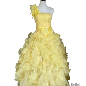 Robe princesse avec design romantique et féminin