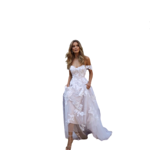 Robe de princesse pour femme, élégante et raffinée